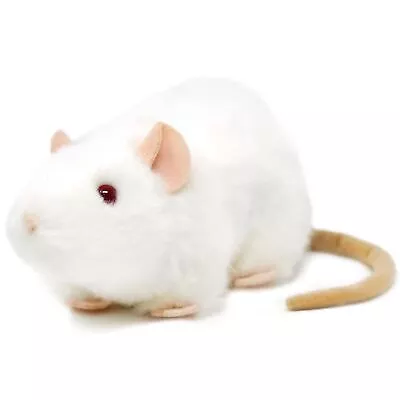 Wylie The White Rat | 7 Inch Stuffed Animal Plush Mouse | By Tiger Tale Toys • $7.99