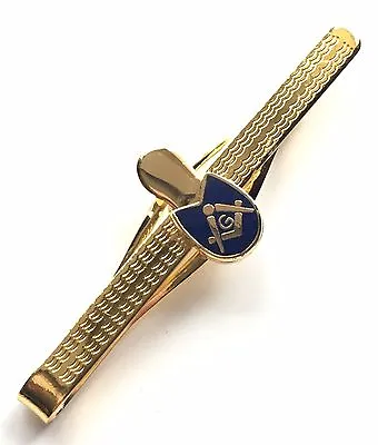 Gift Boxed Masonic Shoe / Old Slipper Enamel Crested Tie Slide (N353) • £14.50