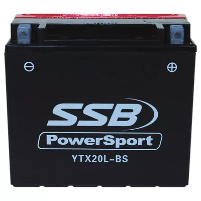 YTX20L-BS 12V AGM Battery For Harley-Davidson FLST FXD Softail Dyna Fat Bob • $139.95