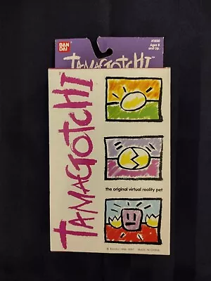 1996-97 Original #1800 Tamagotchi Teal/Purple New In Box Virtual Reality Pet • $44.99