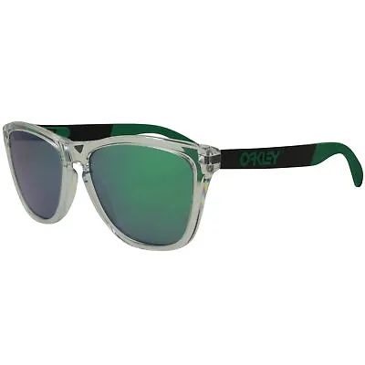 $149.95 • Buy Oakley OO 9428-0455 Frogskins Mix Polished Clear Prizm Jade Iridium Sunglasses