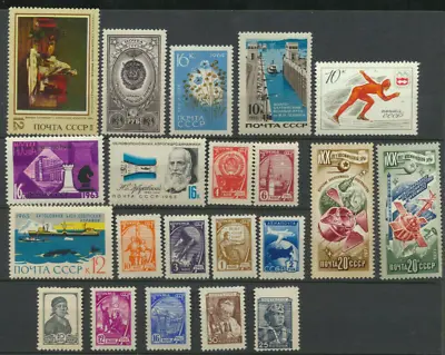 £2.43 • Buy Russia 21 Different Old Mint Never Hinged Stamp Collection - High Value -Bargain