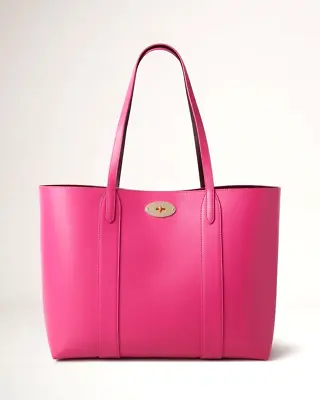 Mulberry 'Bayswater' Leather Tote In Mulberry Pink Grain Leather  $995 - BNWT • $750