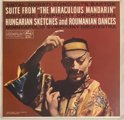 Dorati Conducts Bartok MERCURY LIVING PRESENCE The Miraculous Mandarin 50's MONO • $20