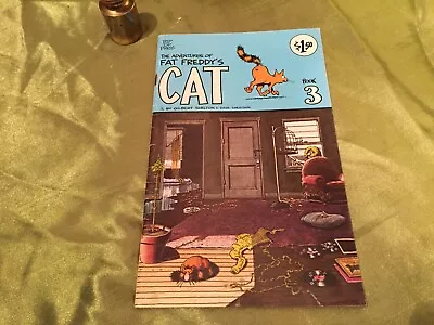 FAT FREDDY'S CAT #3 Gilbert Shelton RIP OFF PRESS (SAN FRANCISCO) 1980 2nd Print • £12.99