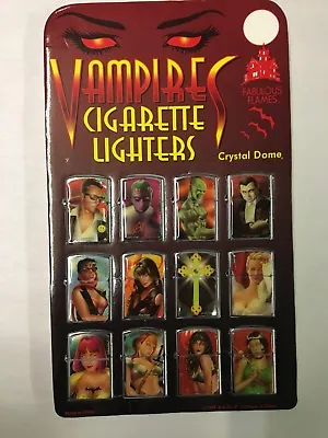 Vintage 1990's Display 12 Different Vampire Cigarette Lighters Pinup Girl RARE • $39.95