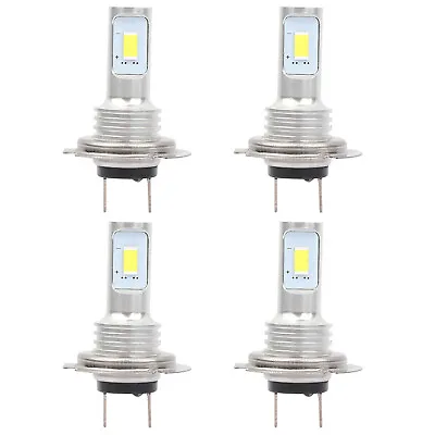 4X H7 60w High Power LED Headlight Xenon White Fog Light Bulbs 6000k Lamp • $11.99