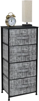 $50.62 • Buy Dresser With 4 Drawers - Tall Storage Tower Unit Organizer For Bedroom, Hallway