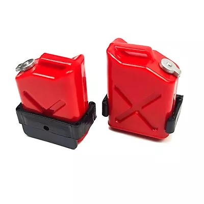 2pcs 1/10 RC Crawler Accessories Decorative Jerry Fuel Can CC01 02 TRX SCA Axial • £7.49