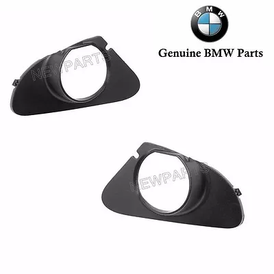 For BMW E63 E64 Pair Set Of Left & Right Fog Light Trims Bumper Cover Genuine • $106.04