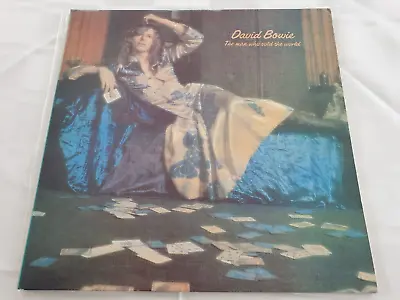 DAVID BOWIE - THE MAN WHO SOLD THE WORLD - RARE - Ryko Double LP Clear Vinyl M- • £50