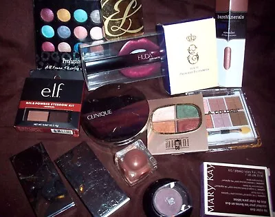 ALL NEW Mixed Makeup Lot - 14 Pieces - Clinique Estee Lauder Mary Kay Etc • $35