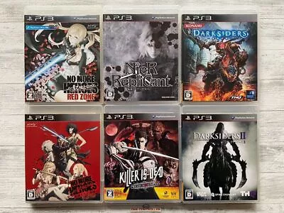 SONY PS3 No More Heroes & Nier Replicant & Killer Is Dead & Darksiders 1  2 Set • $148.96