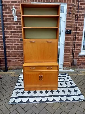 Vintage Mid Century G Plan Teak Bookcase Cocktail Drinks Cabinet  Can Deliver  • £165