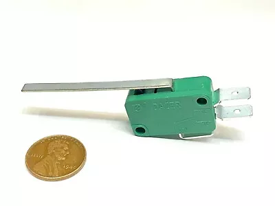 Limit Switch 50mm Lever Green Kw1-103 SPDT Micro 3pin Mm Long E7 • $8.49