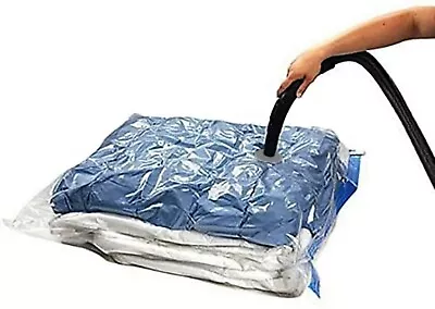 $13.79 • Buy 3 Pack Premium Large Vacuum Seal Bags Space Saver Storage 36 X28  Zip Lock XL