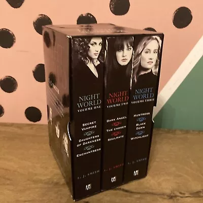 Night World Slipcase (1-9) By L. J. Smith Vampires Werewolves Witches Dark Books • £14.99