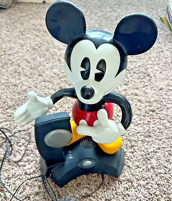 Vintage-Mickey Mouse Cordless Talking Animated Telephone Disney *Untested* • $25