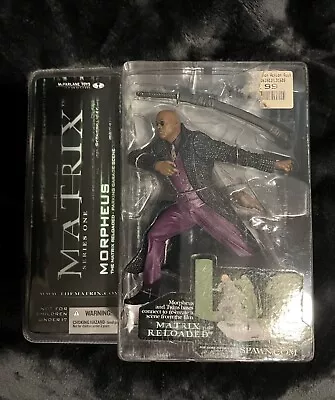 The Matrix Reloaded Morpheus Series 1 Action Figure Parking Garage McFarlane • $40