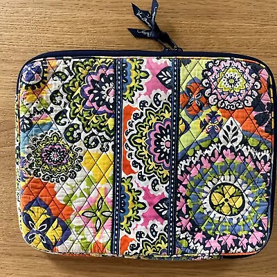 VERA BRADLEY Laptop Sleeve 13.5  X 11” Vera  Paisley Quilted Laptop Bag • $18