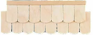 $5.99 • Buy Miniature Dollhouse Shingles 1:12 Scale Fishscale Style By Greenleaf Dollhouses