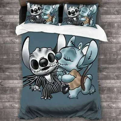 $76.50 • Buy Stitch & Lilo Nightmare Before Xmas Bedding Set