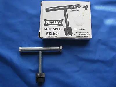 Vintage Phillips Golf  Shoe Spike Wrench In Box • $12.99