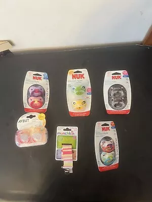 New 2012 Nuk Orthodontic Pacifier Lot Bpa Free • $30