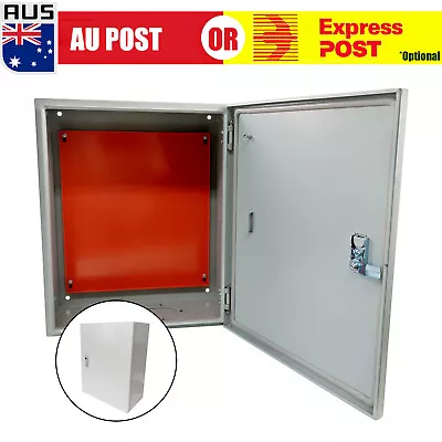 $109 • Buy Electrical Steel Enclosure Box Cabinet Switchboard 500(H)x400(W)x200(D) IP65 O