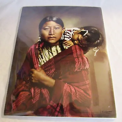 L.a Huffman 11 X 14 Cheyenne Mother & Babe Photograph Coffrins Old West Gallery • $49.95