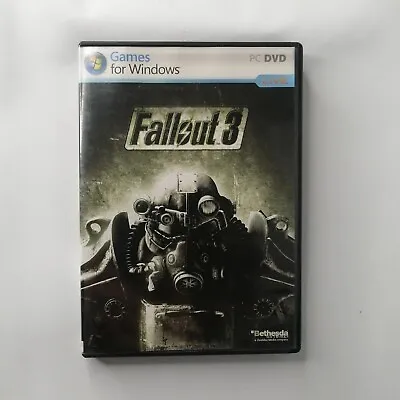 Fallout 3 For PC DVD Bethesda Game Excellent Condition (Not For Steam)  • $9