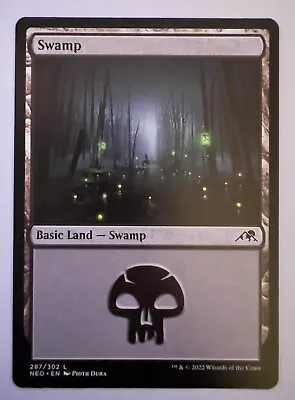 Swamp Basic Land *NM Pack Fresh* Kamigawa Neon Dynasty #287 MTG  • $1.98