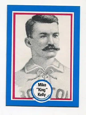 1976 Shakeys Hall Of Fame Card Mike King Kelly Chicago White Stockings #36 • $9.95