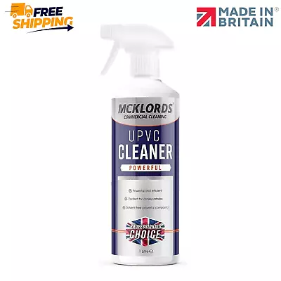 Mcklords Commercial Upvc Surface Grease Away Cleaner-for Doors & Window-1 Litre • £10.99