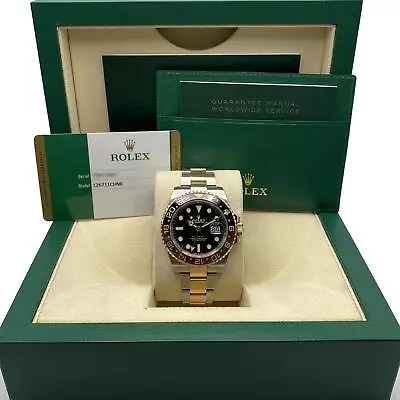 Rolex GMT-Master II 126711CHNR Everose Gold Root Beer Automatic Watch 2020 B&P • $31661.13