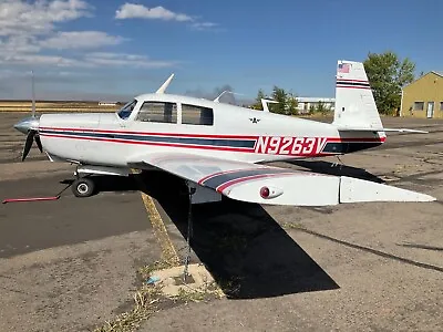 Single Engine Airplanes: Mooney M20C Four Person Aircraft • $68000