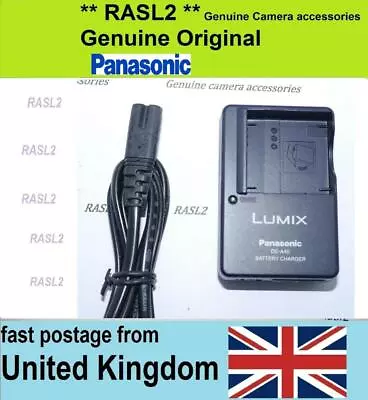 Genuine Panasonic Lumix Charger DE-A40 DMC-FX500 FX55 FX37FX33FX30FS20FS5 • £19.95