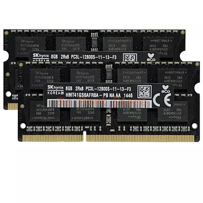 16GB 2X8GB DDR3 1600Mhz PC3-12800 Memory Ram For APPLE Macbook Pro IMac Mac Mini • $26.99