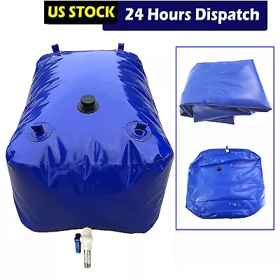 Water Storage Container Bag Bladder Collapsible Tank 105Gal / 400L With Valve RV • $54.99