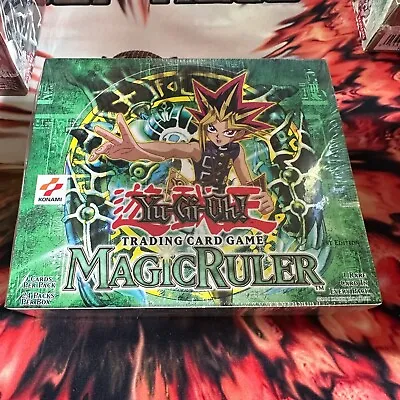YUGIOH TCG! MRL Magic Ruler 1st Edition Booster Box 24 Packs HOBBY CASE FRESH • $2705.70