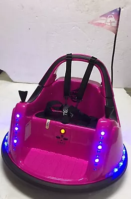 Bumper Buddy Ride On Electric Bumper Car For Kids & Toddlers 12V 2-Speed Pink • $199.99