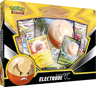 $19.75 • Buy Pokemon TCG Hisuian Electrode V Box 4 Booster Packs Lost Origin Sealed PRESALE