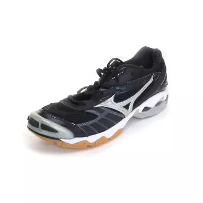 NWOB Mizuno Wave Bolt Sneakers Shoes Lace Up Fitness Running Black Womens 10.5 • $24.99