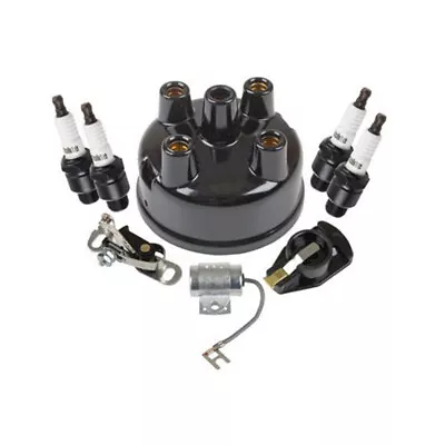 Ignition Tune Up Kit Fits Ford Tractor 4 Cylinder Side Mount Distributor 8N 800 • $55.99