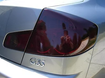 For 03-06 G35 Sedan Tail Light Precut Smoke Tint Overlays • $16.95