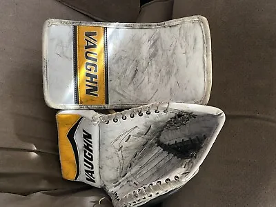 NHL Tuukka Rask  Game Used Vaughn Gloves • $875