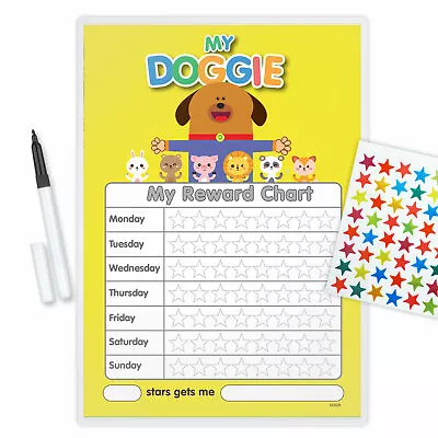 Behaviour Reward Chart  Magnetic Availalble  Free Pen & Star Stickers - Dogr • £2.60