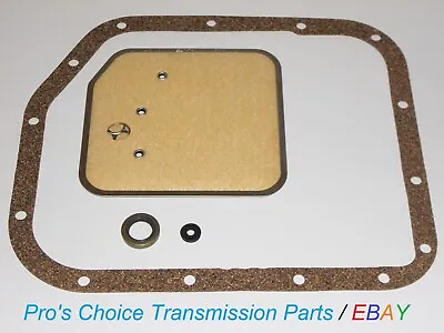 Pan Gasket & Filter Kit With Control Lever Seals--Fits Torqueflite 6 A904 TF6 • $25.87
