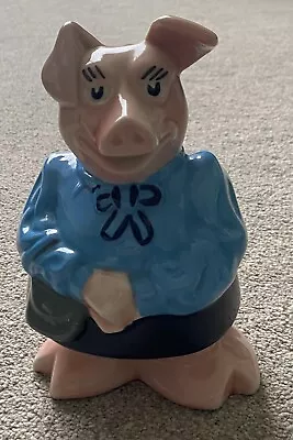Vintage Wade Natwest Pig Piggy Bank With Stopper - Hilary • £16