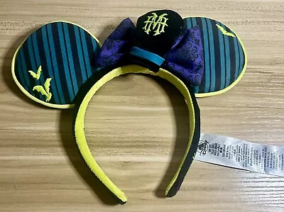 Disney The Haunted Mansion Glow-In-The Dark Mickey Ears Headband SEE PHOTOS • $8.99